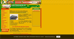 Desktop Screenshot of gaestebuchking.de